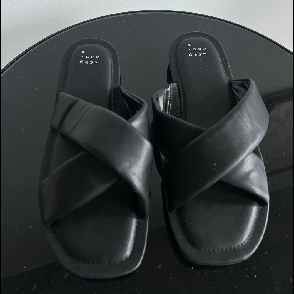 Black sandals